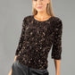 Velvet Sequin Top