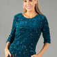 Velvet Sequin Top