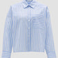 Fokia Striped Blue Shirt