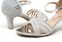 Shimmer Ribbon Heel