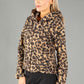 Leopard Print Hooded Jacket