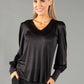 V-Neck Wide Cuff Top