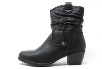 Ruched Ankle Boot