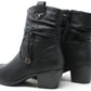 Ruched Ankle Boot