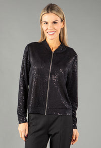 Sequin Bomber Jacket