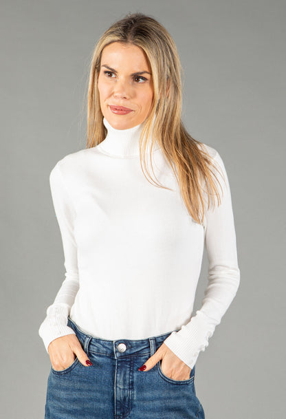 Fine Knit Turtle Neck