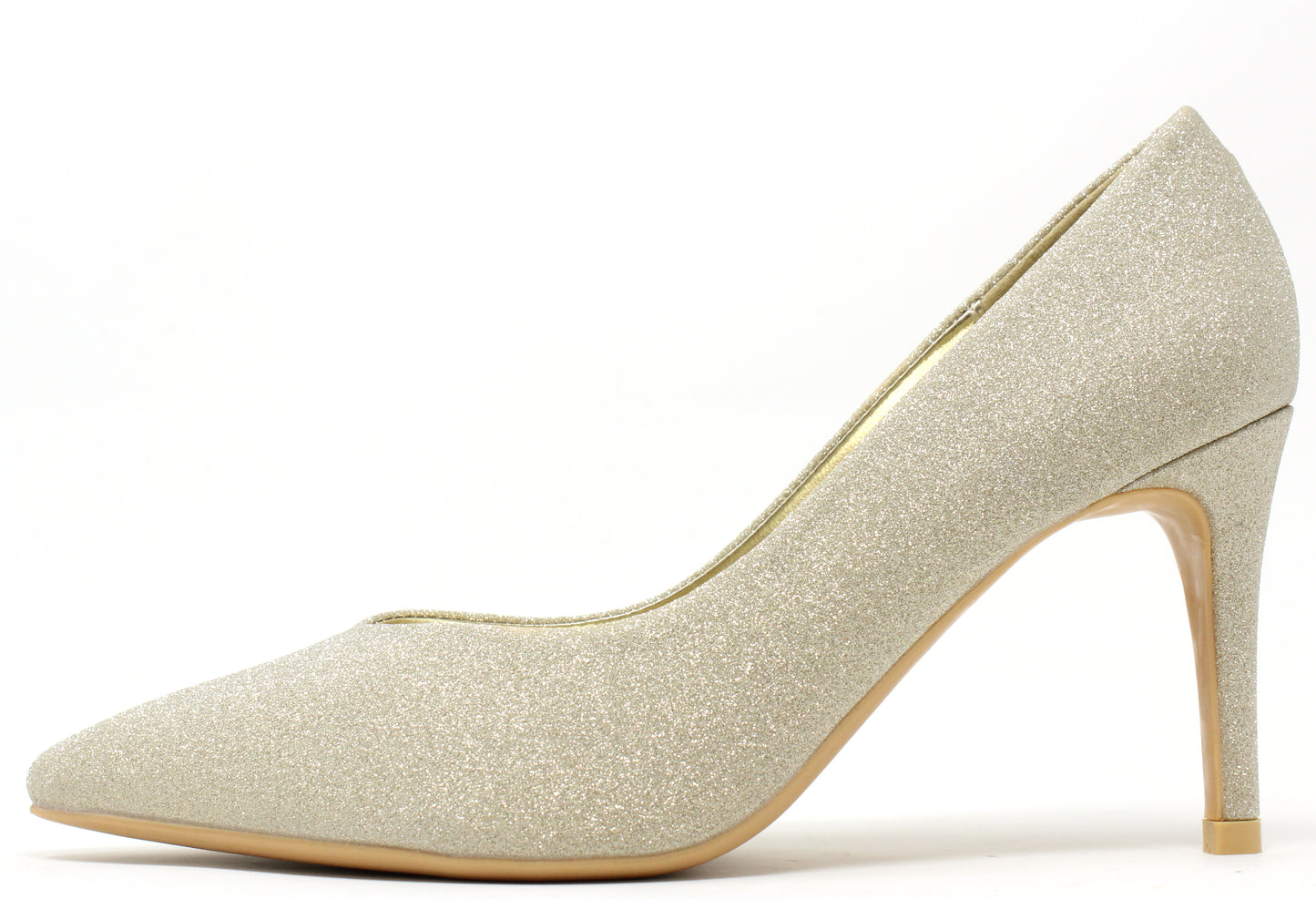 Shimmer Court Heel