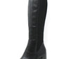 Ribbed Knee High Boot