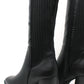 Ribbed Knee High Boot