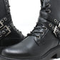 Double Buckle Biker Boot