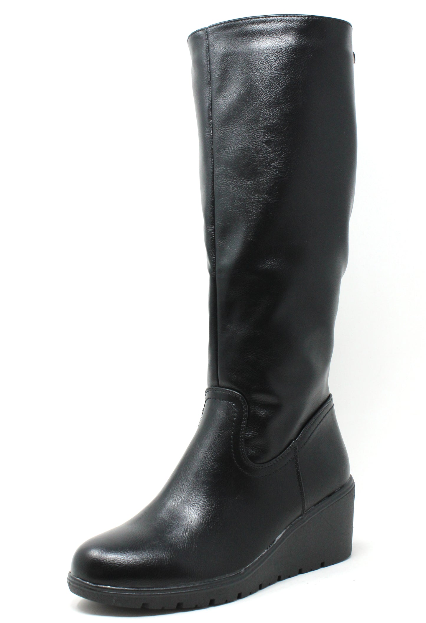 Wedge Below the Knee Boot