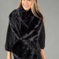 Faux Fur Shawl