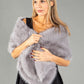 Faux Fur Shawl