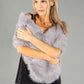 Faux Fur Shawl