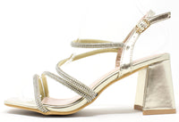 Diamante Rope Heels