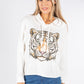 Super Soft Touch Tiger Print Knit