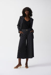 Polka Dot Wide-leg Trousers