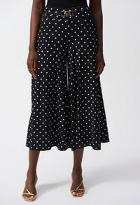 Polka Dot Wide-leg Trousers