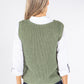 Soft Knit V Neck Vest