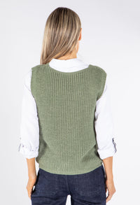 Soft Knit V Neck Vest