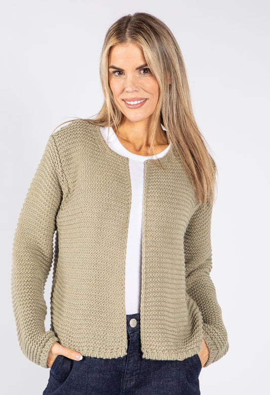 Ribbed Knit Cardi