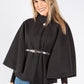 Belted cape