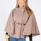 Belted cape