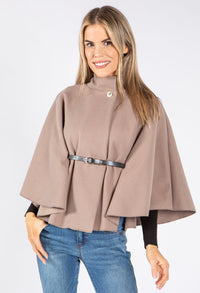 Belted cape