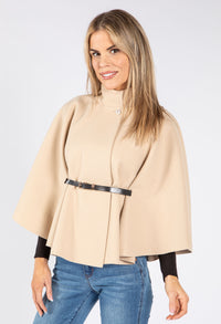 Belted cape