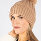 Faux Fur Bobble Hat