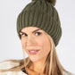 Faux Fur Bobble Hat