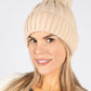 Faux Fur Bobble Hat