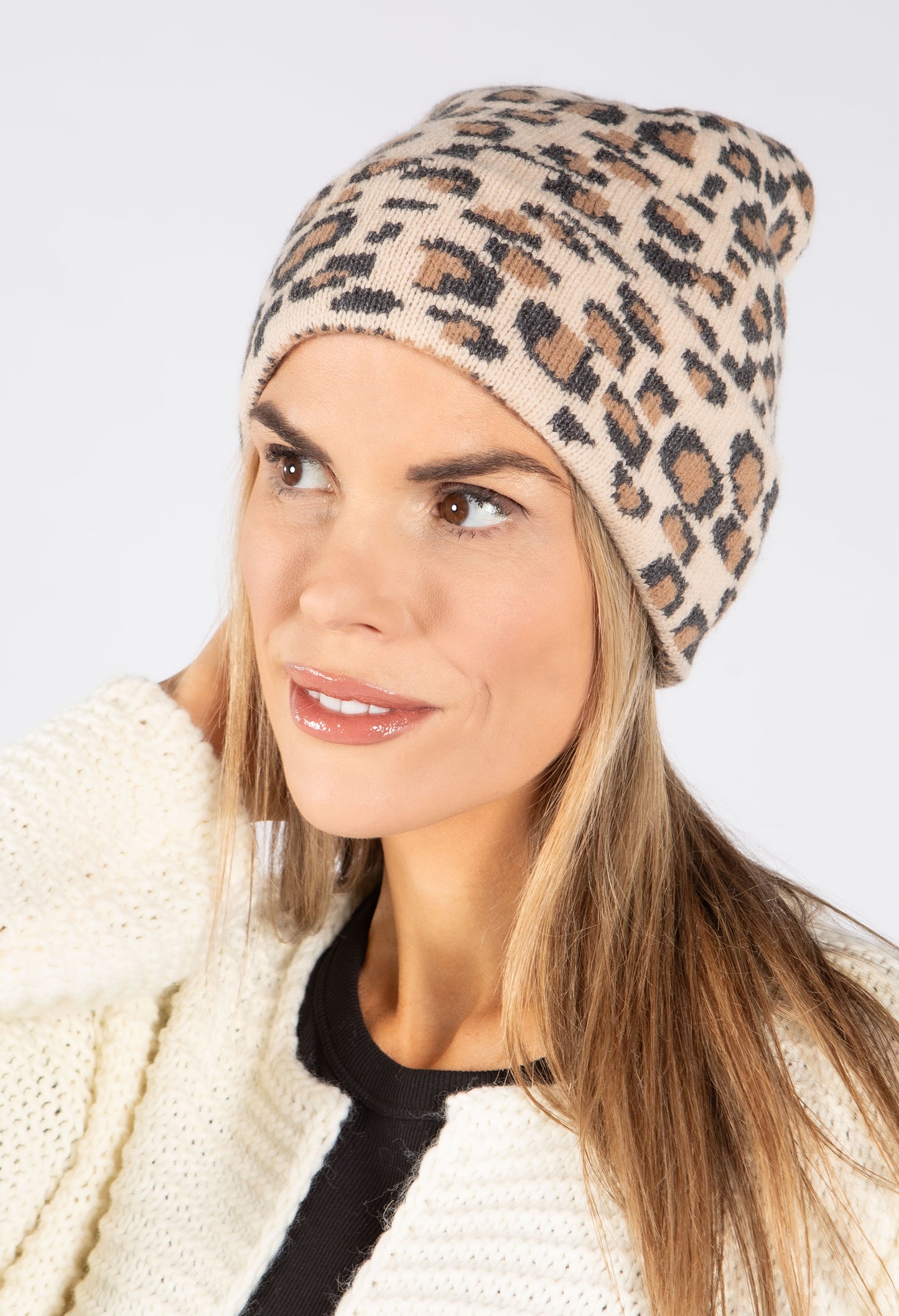 Leopard Print Hat