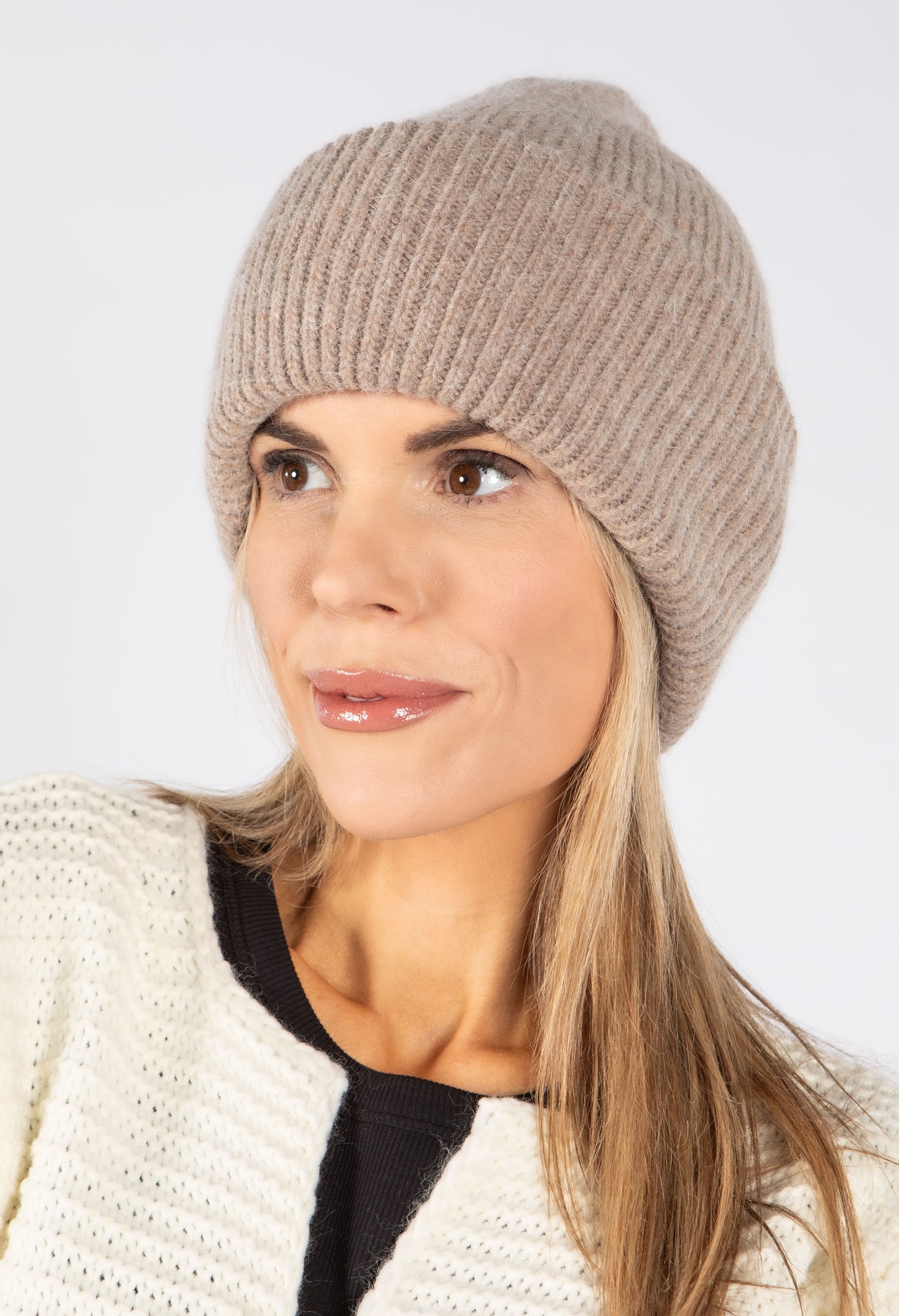 Ribbed Knit Beanie