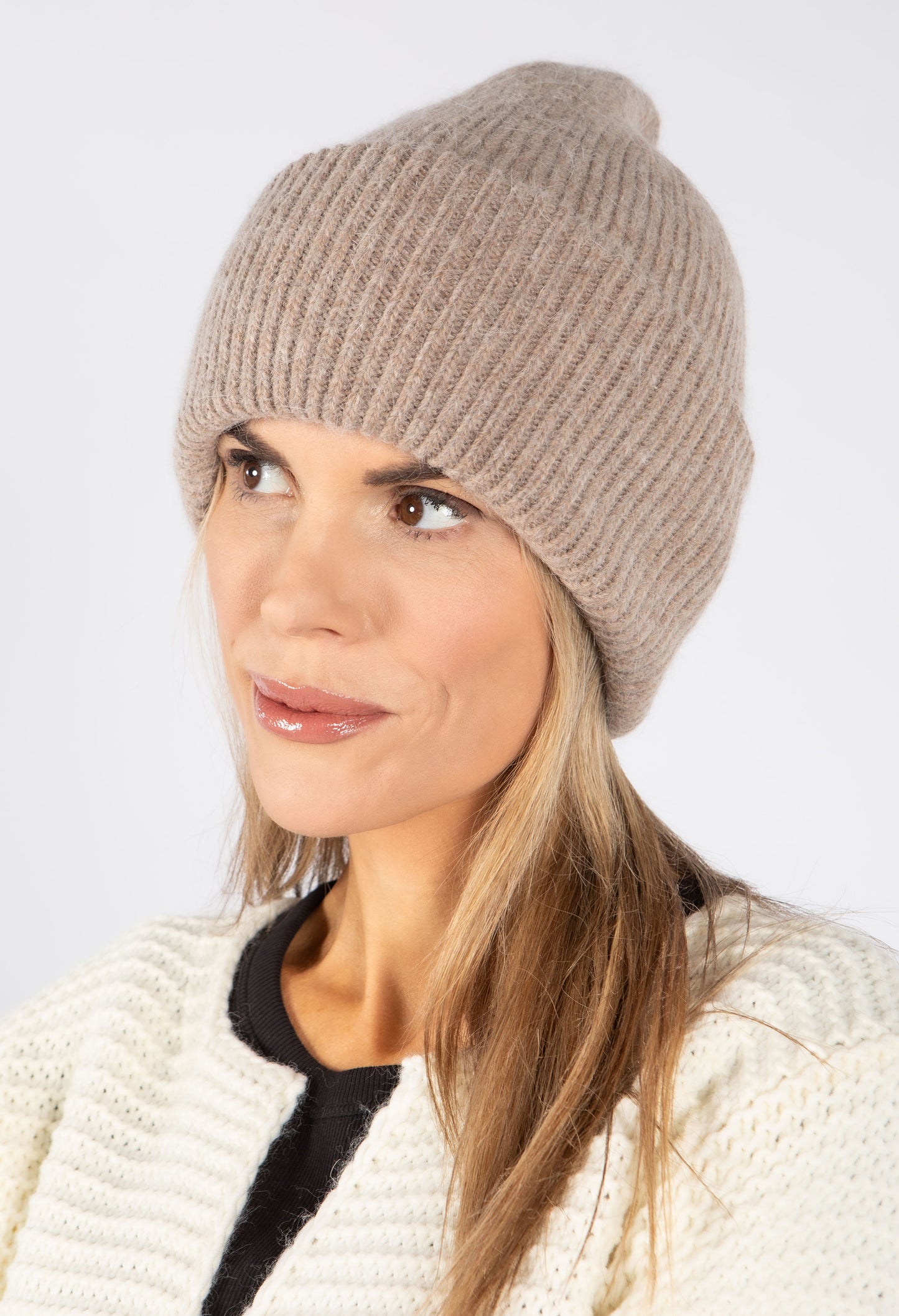 Ribbed Knit Beanie