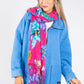 Tropical Floral Cashmere Touch Scarf