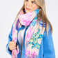 Tropical Floral Cashmere Touch Scarf