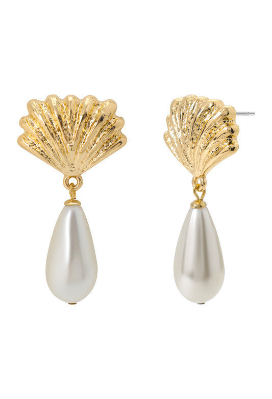 Shell Drop Earrings