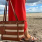 Striped Tote Bag