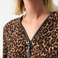 Relaxed Fit Animal Print Pullover Style