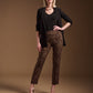 Slim Cropped Trousers For Casual Style