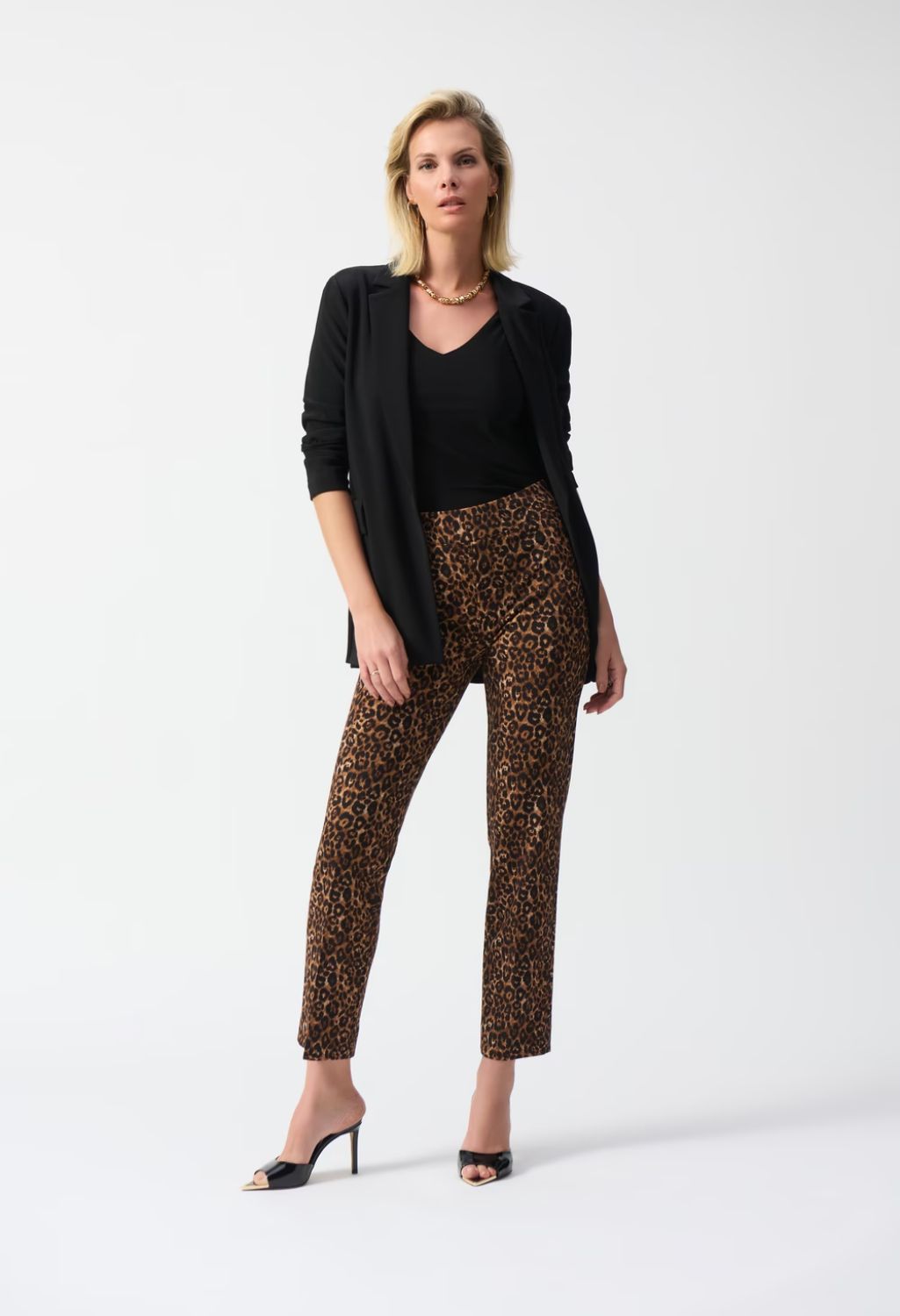 Slim Cropped Trousers For Casual Style