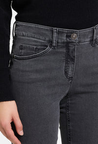 Basic Jeans with Patch Pockets