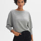 SEDERMI batwing fit shirt with ribbed structure