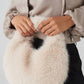 AFURY handbag with faux fur