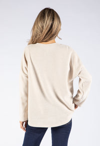 Soft Touch Embossed Pullover