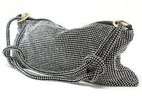 KNOT DIAMANTE SHOULDER BAG