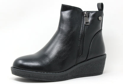 Wedged Ankle Boot