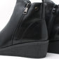 Wedged Ankle Boot