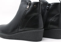 Wedged Ankle Boot